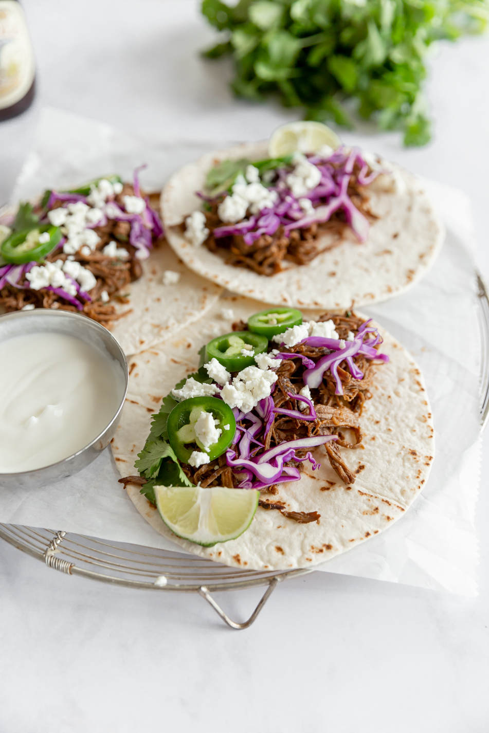 Instant Pot Barbacoa Beef Tacos | TEXAZTASTE